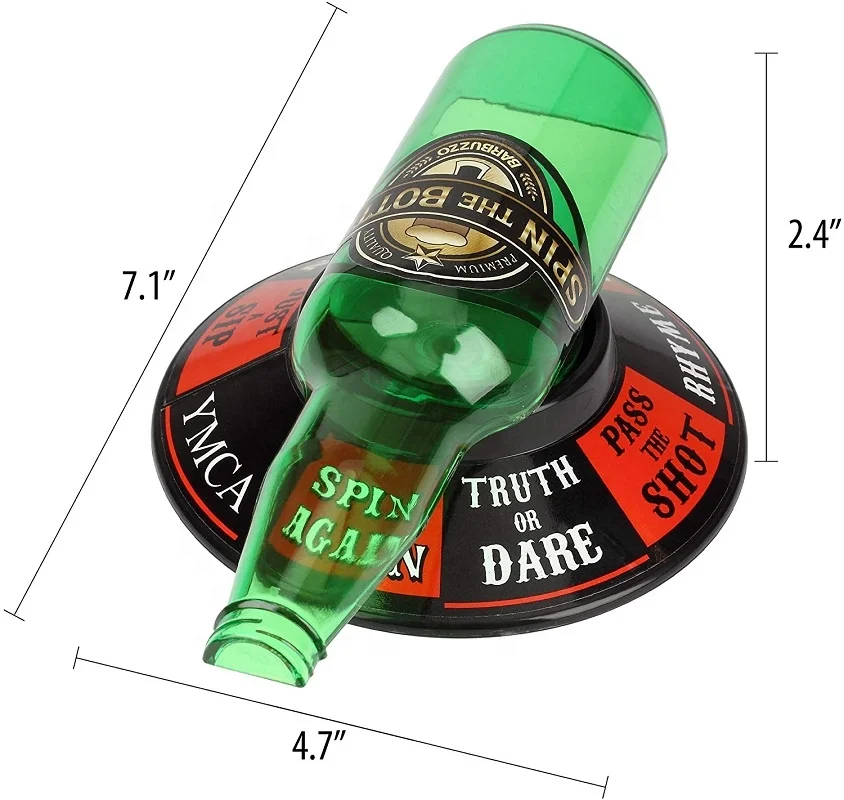 Party Roulette Glass Spin Bottle Wheel Shot Drinking Game