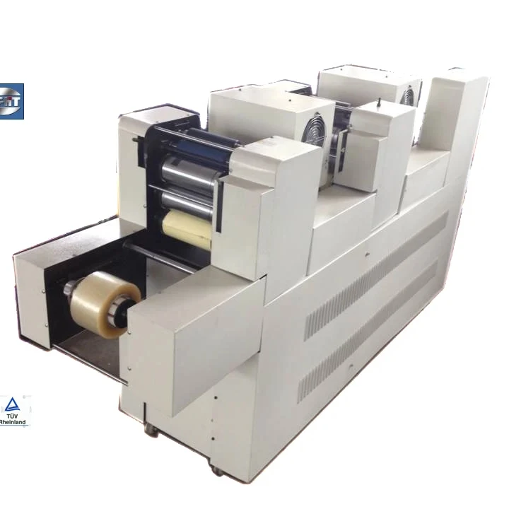 HT160-2 Hot Sale Two Colors Adhesive Bopp Tape Printing Machine Plastic Tape Film Printing Machine