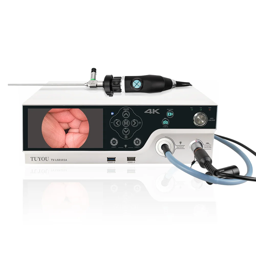 4K Medical Equipment Endoscope Camera  System 3 in 1 Endoscopy Video