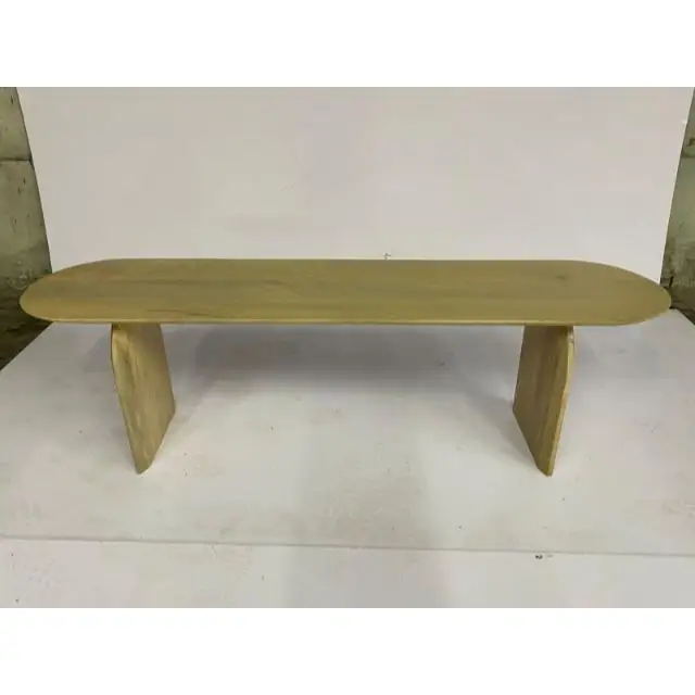 Mango Wood Bench Living Room Stout Collection Benches Mango Wood Luxury Durable Outdoor Sitting Best Quality