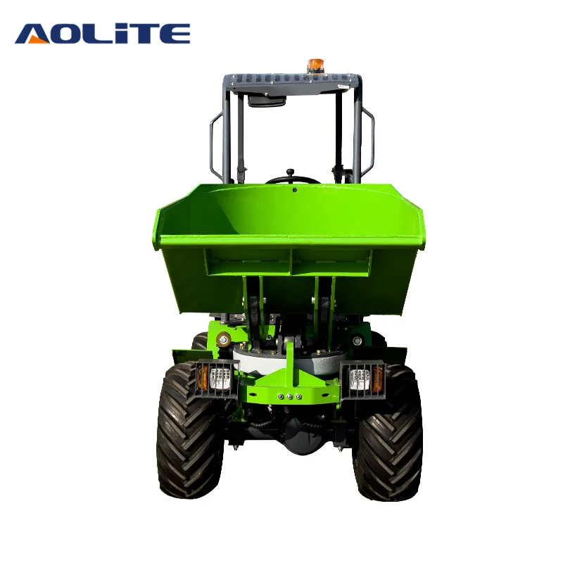 Мини-гусеничный самосвал AOLITE EWD16 6-тонный колесный емкостью 1 6 тонн литиевая батарея 4WD pala