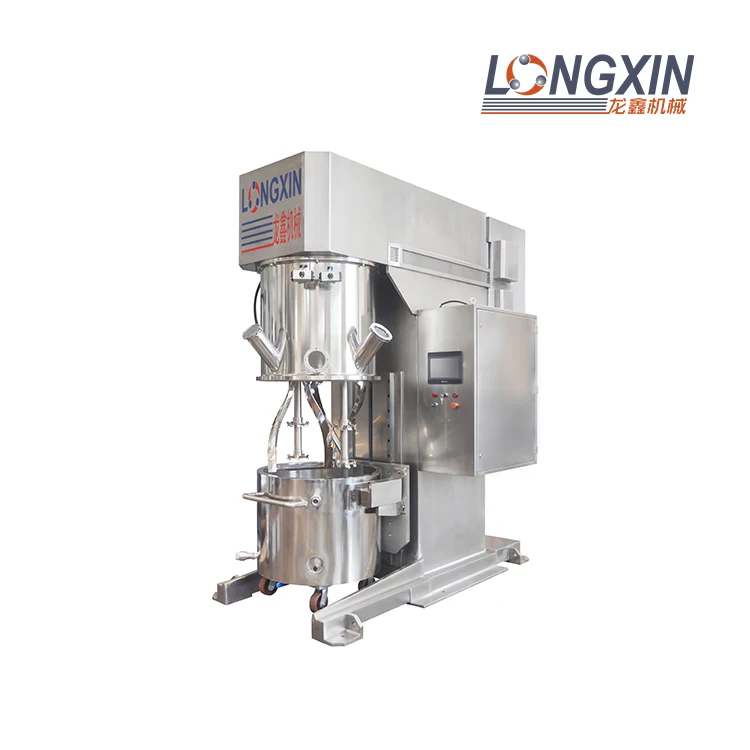 Industrial Double With Disperser For Lithium Battery Slurry hydraulic planetary mixer oilment