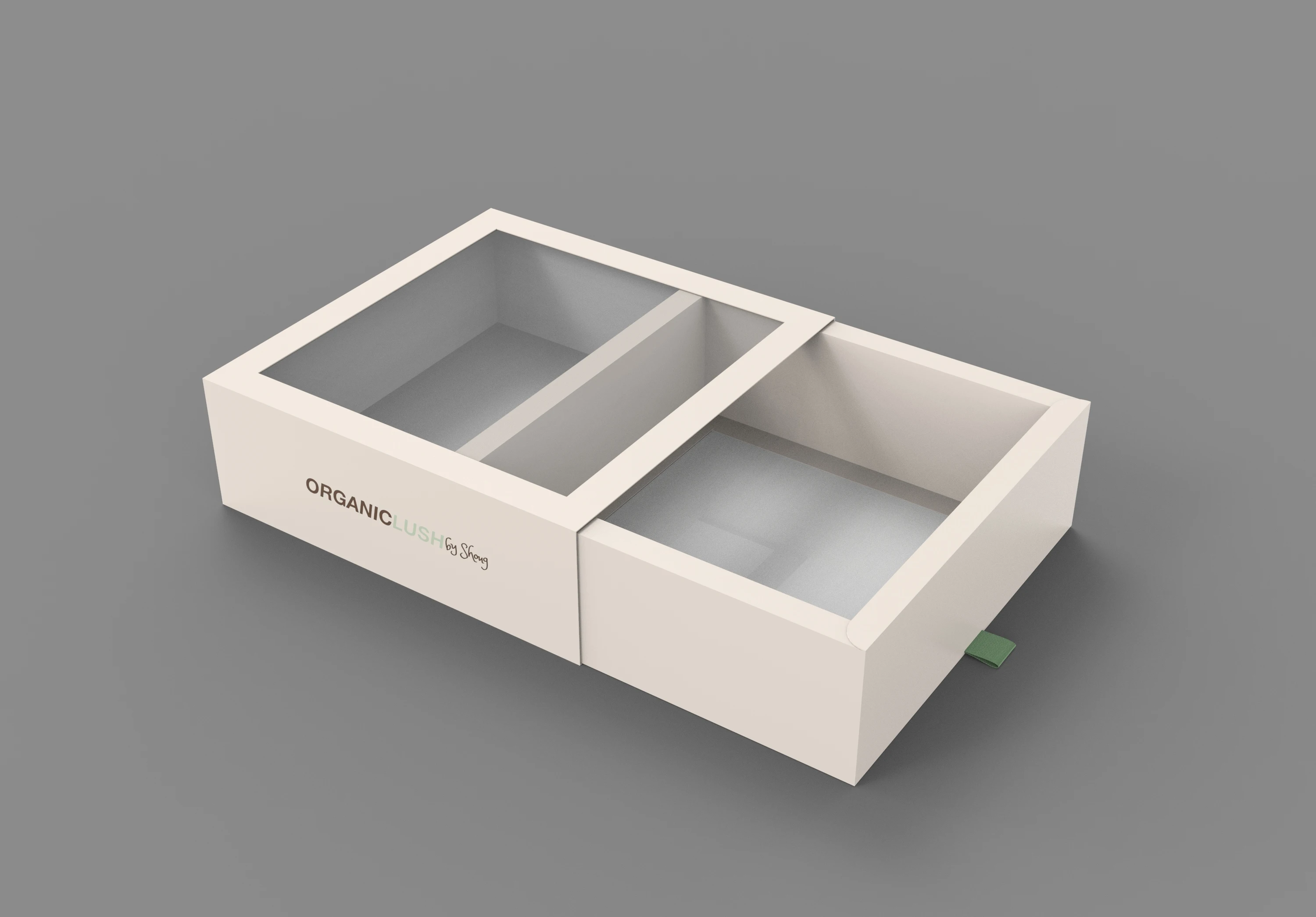 Custom Logo Pull Out Paper Packaging Drawer Rectangular Box With Open Window For Hair Extension Luxury Gift Box