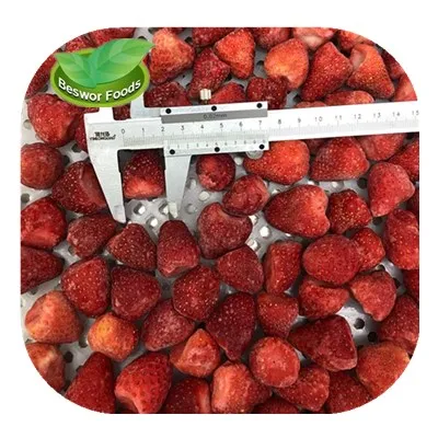 Замороженная свежая клубника замороженная IQF цельная 15-25