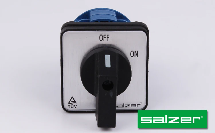 Salzer SA16 16A OFF-ON 3 Pole  AC Cam Switches Isolator Switch (TUV, CE and CB Approved)