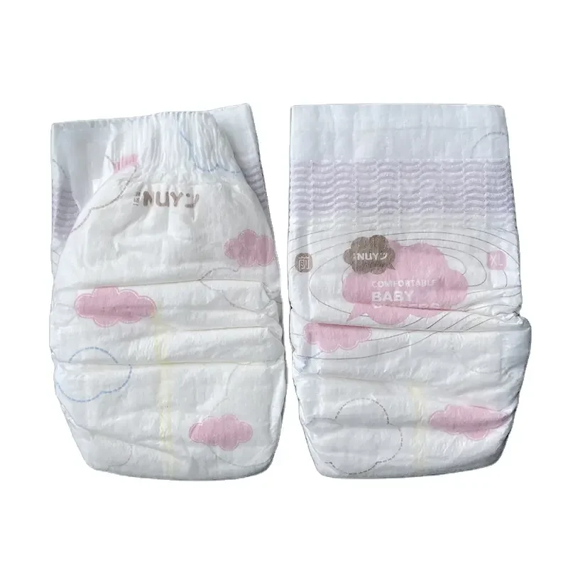 Quality-tested OEM Brand Baby Diapers Cloth-like Breathable Diapers High Absorbent Japan SAP Nappies without optical brightener
