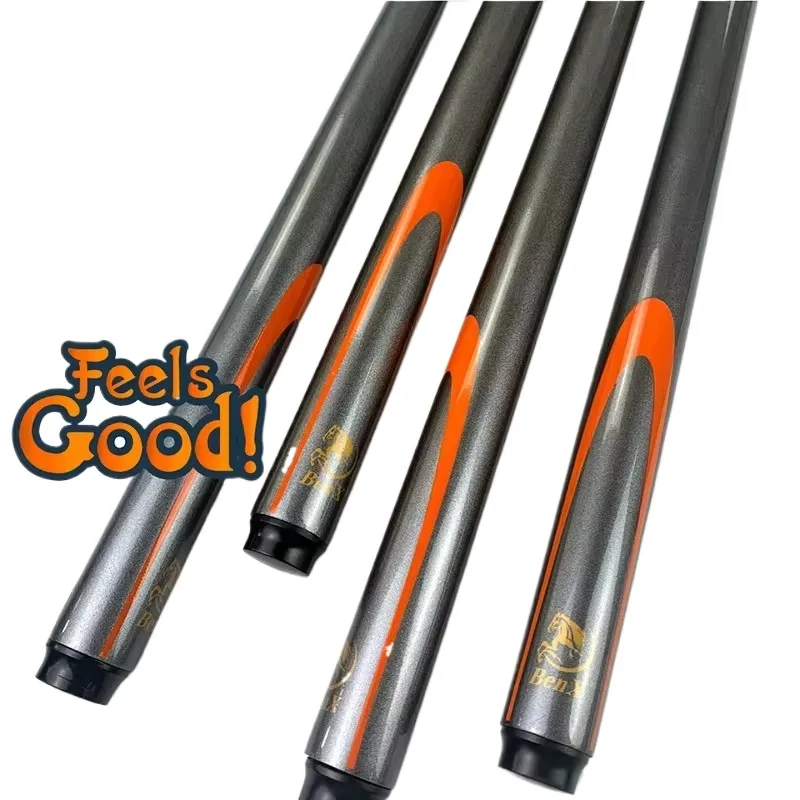 Zhuoying popular carbon fiber cue 1 piece factory direct sale carbon billiard cue professional snooker cue