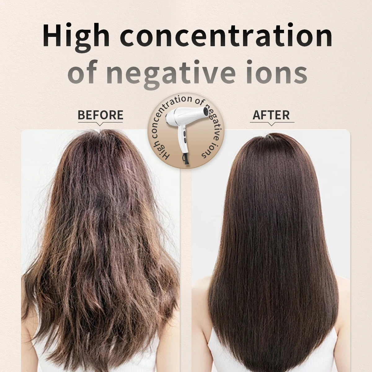 Factory Priced Wall-Mounted Electric Hair Dryer for Salons One Press Cool Shot with Negative Ionic Blow High Quality Hair Dryer