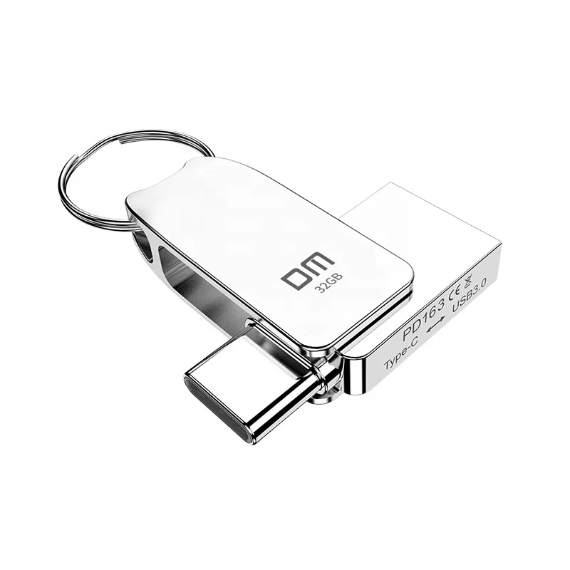 DM New type c USB flash drive for phone and PC PD163