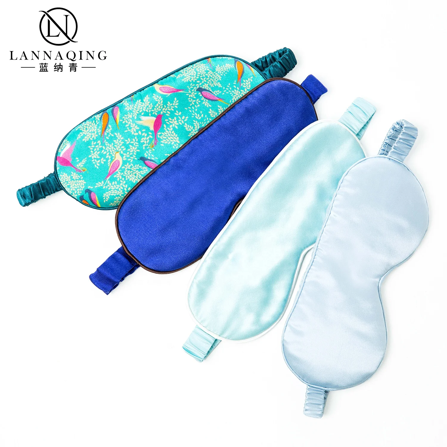 High Quality Set Natural 100% Silk Eye Mask With Custom Package For Anti-eye Congestion