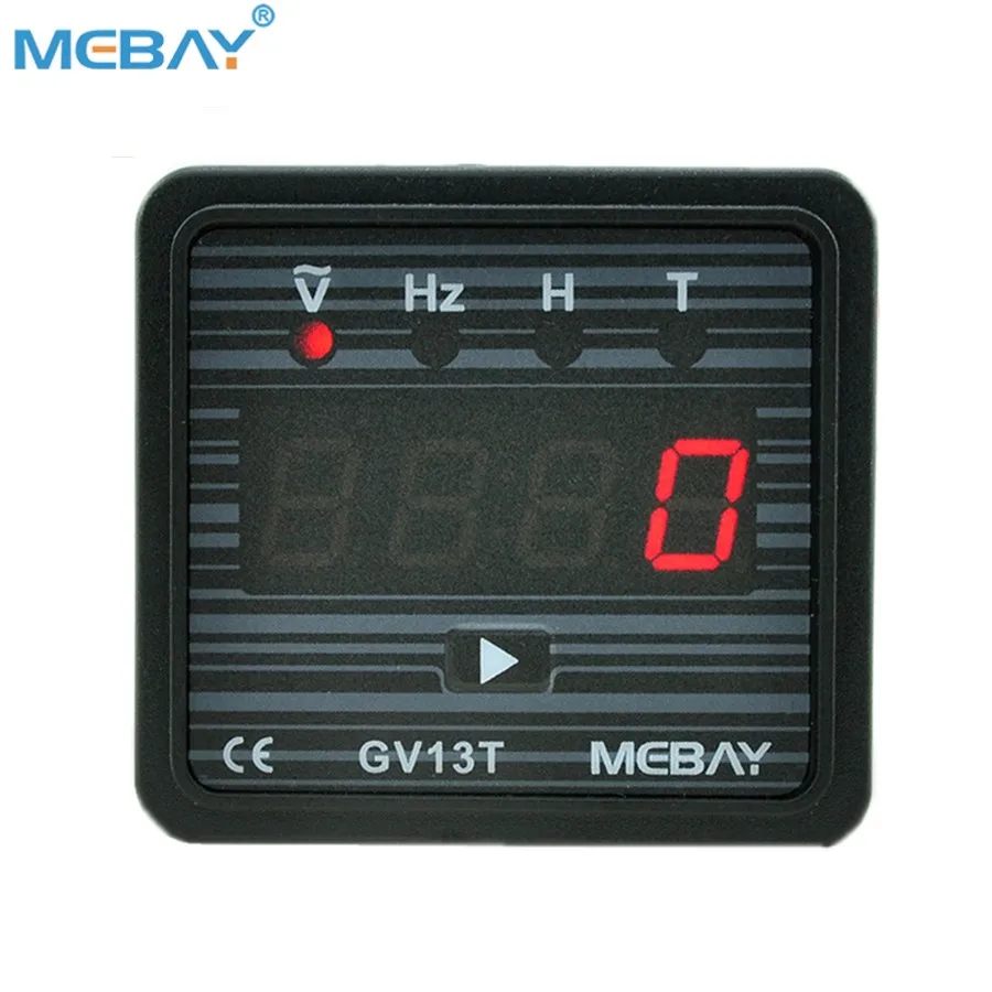  Mebay Genset Светодиодный Измеритель панели переменного тока GV13T измеритель частоты