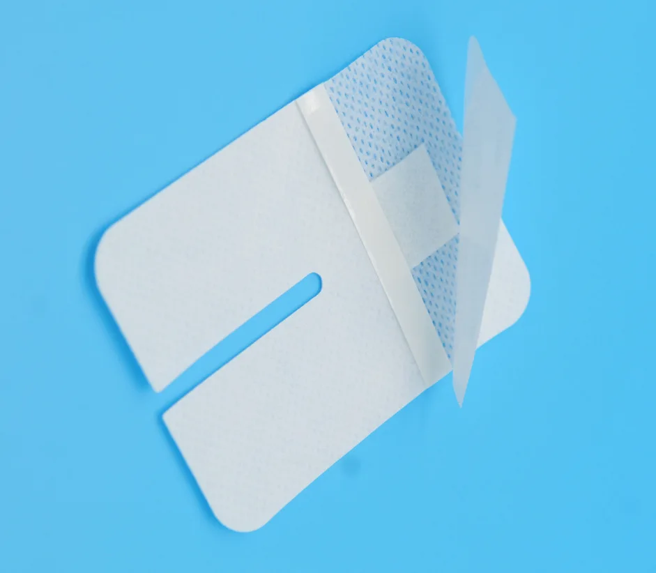 IV Dressing Sterile Non Woven/PU Wound  ndwelling Needle Stickers Fixed Infusion Tape