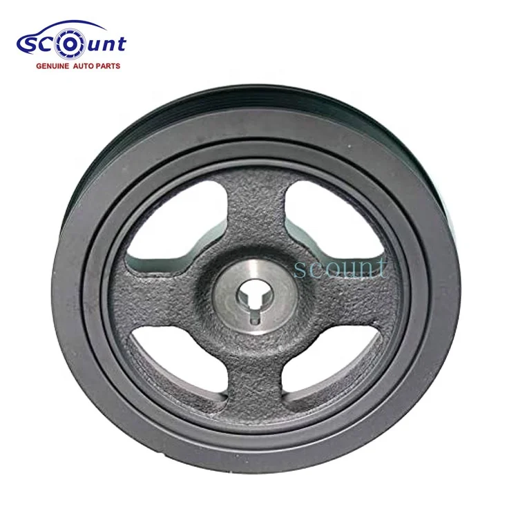 Scount High Quality Crankshaft Pulley 23124-2B010 For HYUNDAI ACCENT ELANTRA