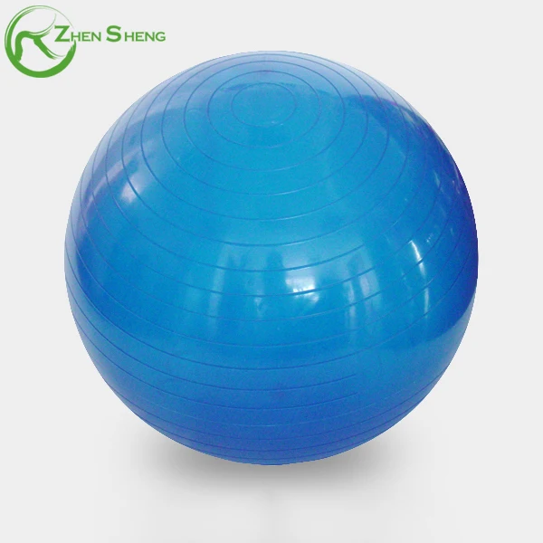 Zhensheng Non-slip Pvc Customized Anti-burst Stability Gymnastic Exercise Yoga Balance Ball with different Style