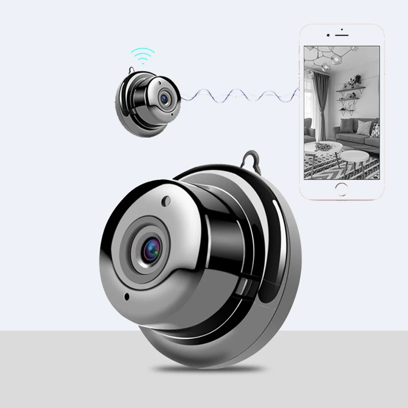 HD Mini Camera Security Monitoring Home Wireless WiFi Camera Infrared Night Vision Cam