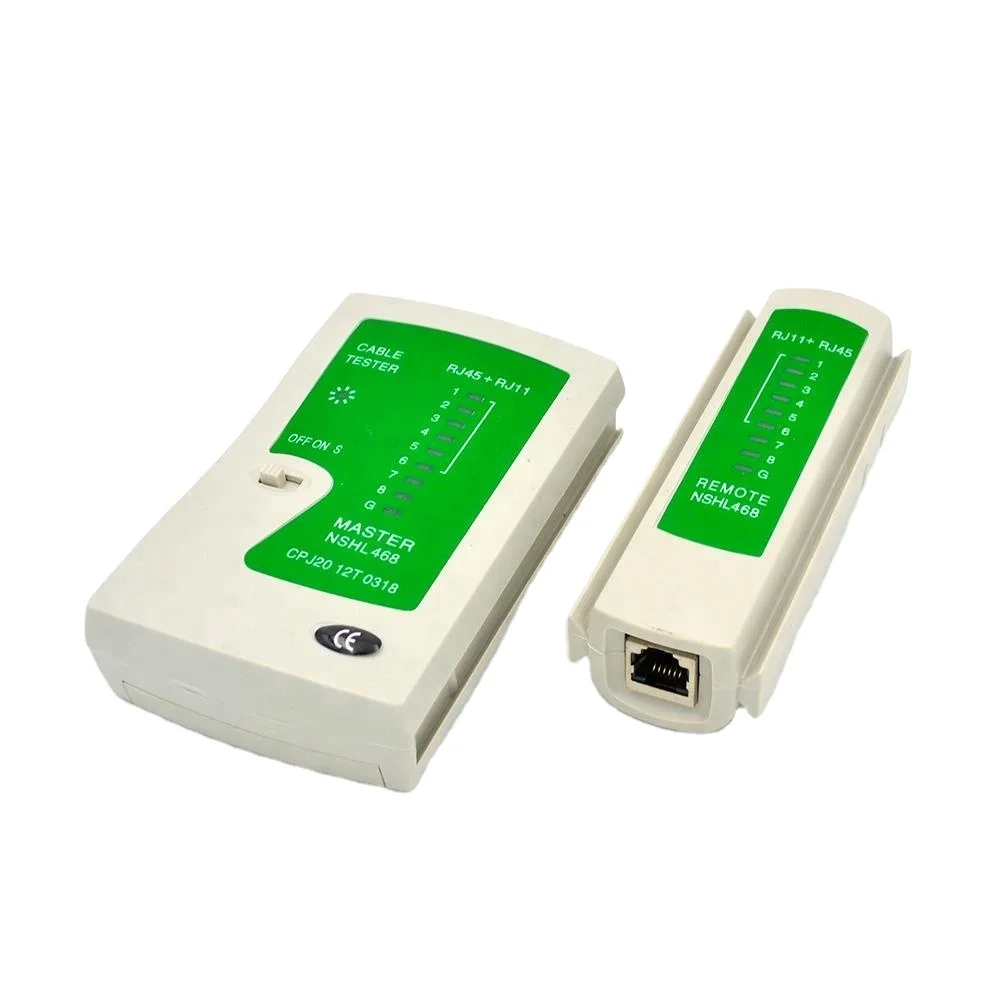 Network Cable Tester RJ11 RJ45 Cat5 Cat6 for LAN Cable Tester Phone Wire Test Tool Ethernet