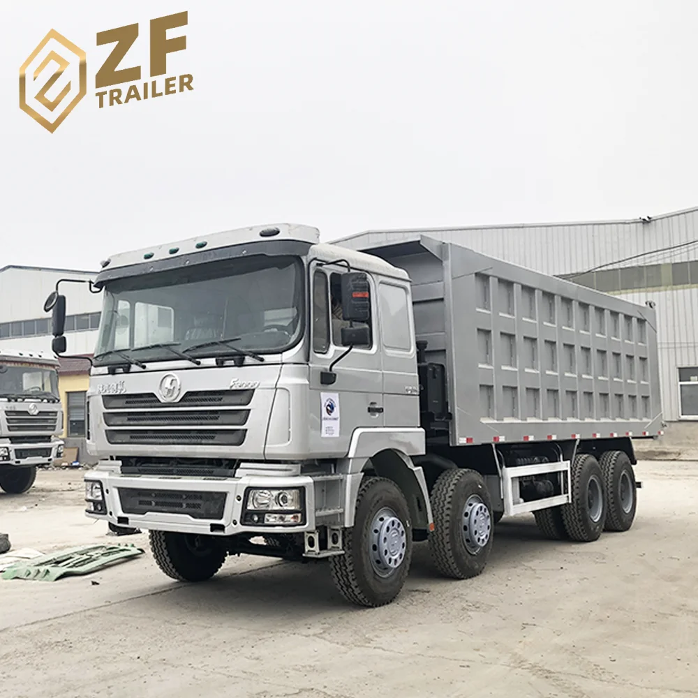 Хорошее состояние 8x4 f3000 12 Wheeler 380HP б/у новый самосвал Shacman для