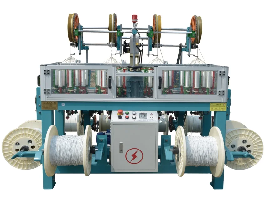 CE Henghui high speed sleeve electric wire USB power cable braiding machine