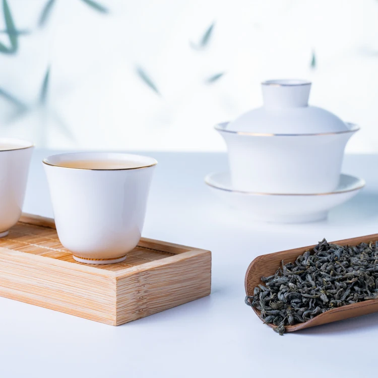 Dazhangshan Chunmee хорошие продажи зеленый 9371 9370 рассыпной чай чистый органический лекарственный ценность