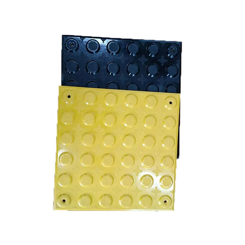 good price high quality safety tactile indicator FRP TPU PVC material guiding paving tile stud blind road tactile indicator tile