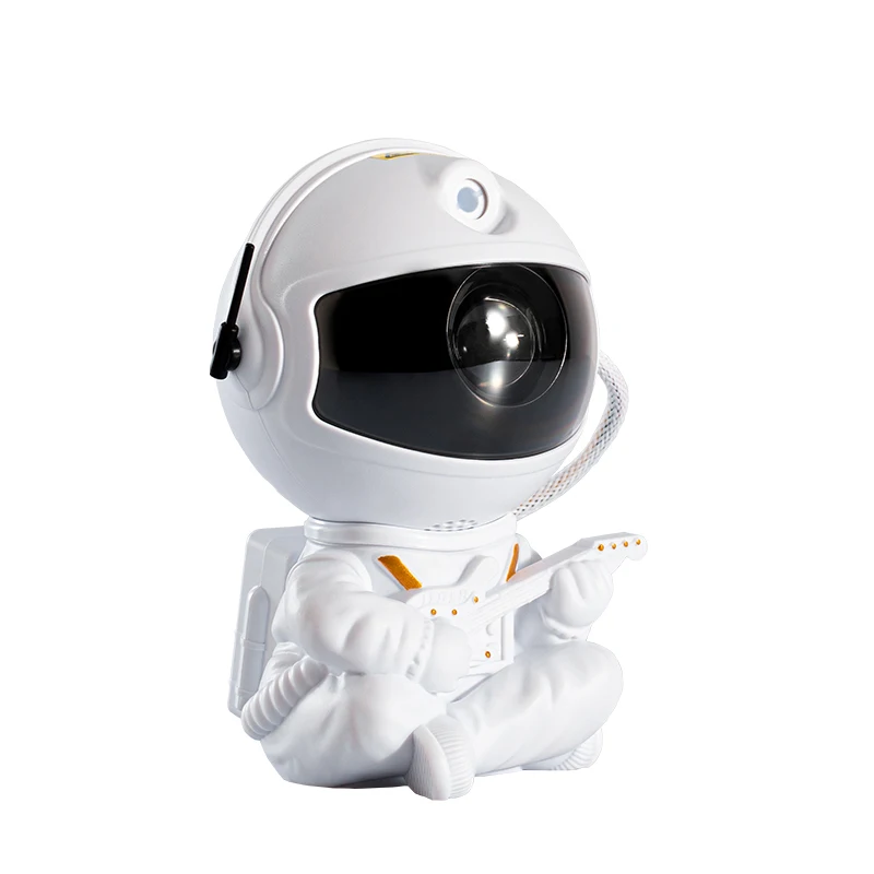 Christmas lights Astronaut Galaxy Projector Lamp Cute Seated Remote Controlled Astronaut Projector Light for Kids