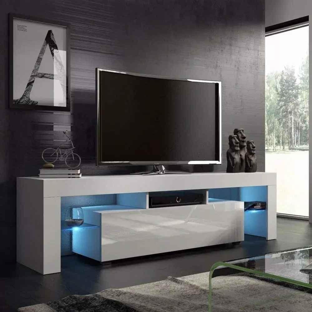 Modern  living Room furniture tv unit cabinet modern design home furniture wooden high gloss tv stand led tv cabinet