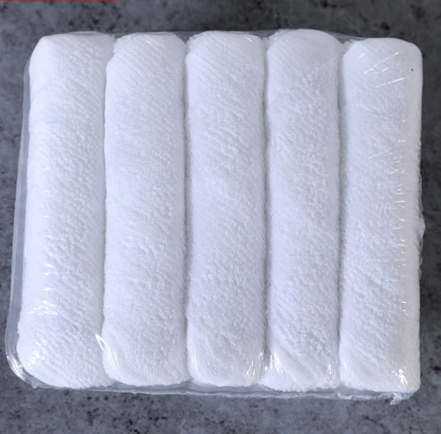 Manufacturers supply a variety of cotton disposable aviation towels