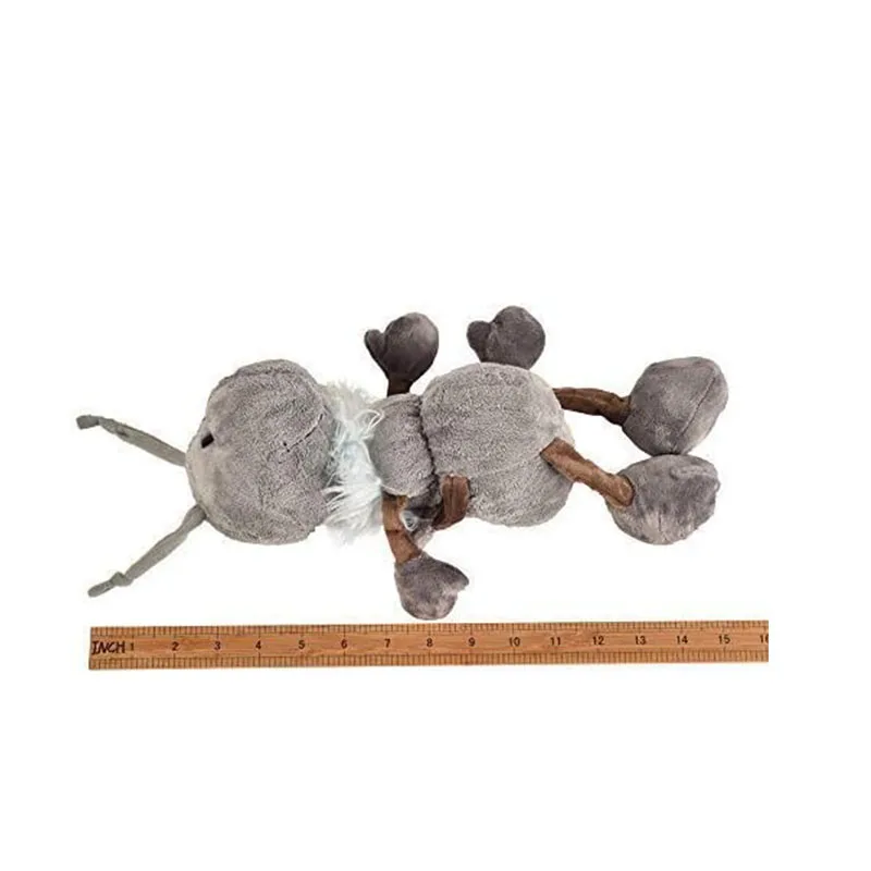 S227 15 Inch Gray Ant Soft Plush Stuffed Insect Animals Toy Pillow Plush Animal Doll Kids Gift Ant Plush Toy