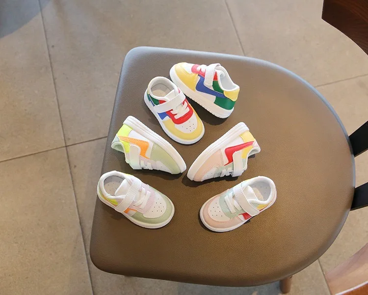 Baby Shoes Toddler Girls Boys Sports Shoes For Children Girls Baby Leather Flats Kids Sneakers Fashion Casual Infant Soft Shoes