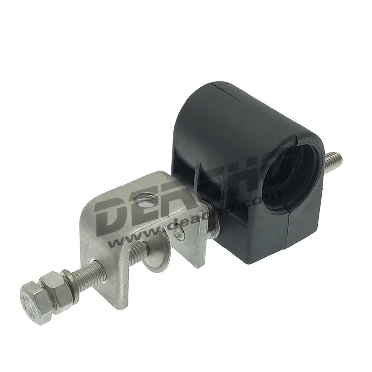 Кабельный зажим из нержавеющей стали 304 для 1 бега 7/8 дюйма, радиочастотный коаксиальный кормушечный кабель, кабельные зажимы