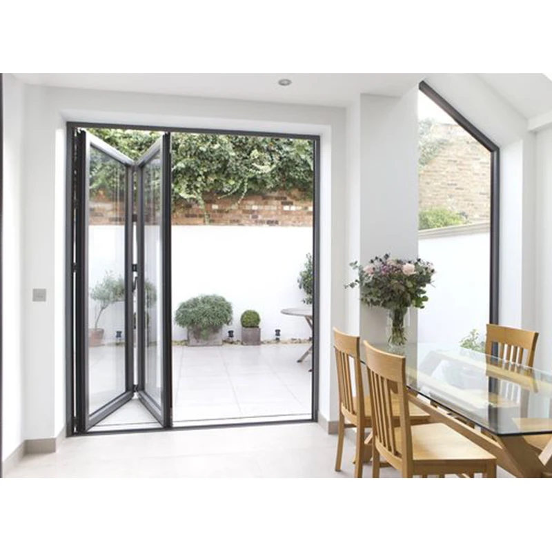 Blh-63 Fast Delivery Bi Fold Doors Exterior Interior Folding Doors Folding Door Hinge For Kitchen