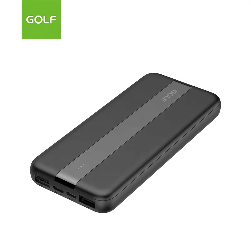 Customized Polymer Battery Charger Bank Type C Dual USB Mobile Phone Charging Case Lithium Portable 10000mah Power Bank Factory