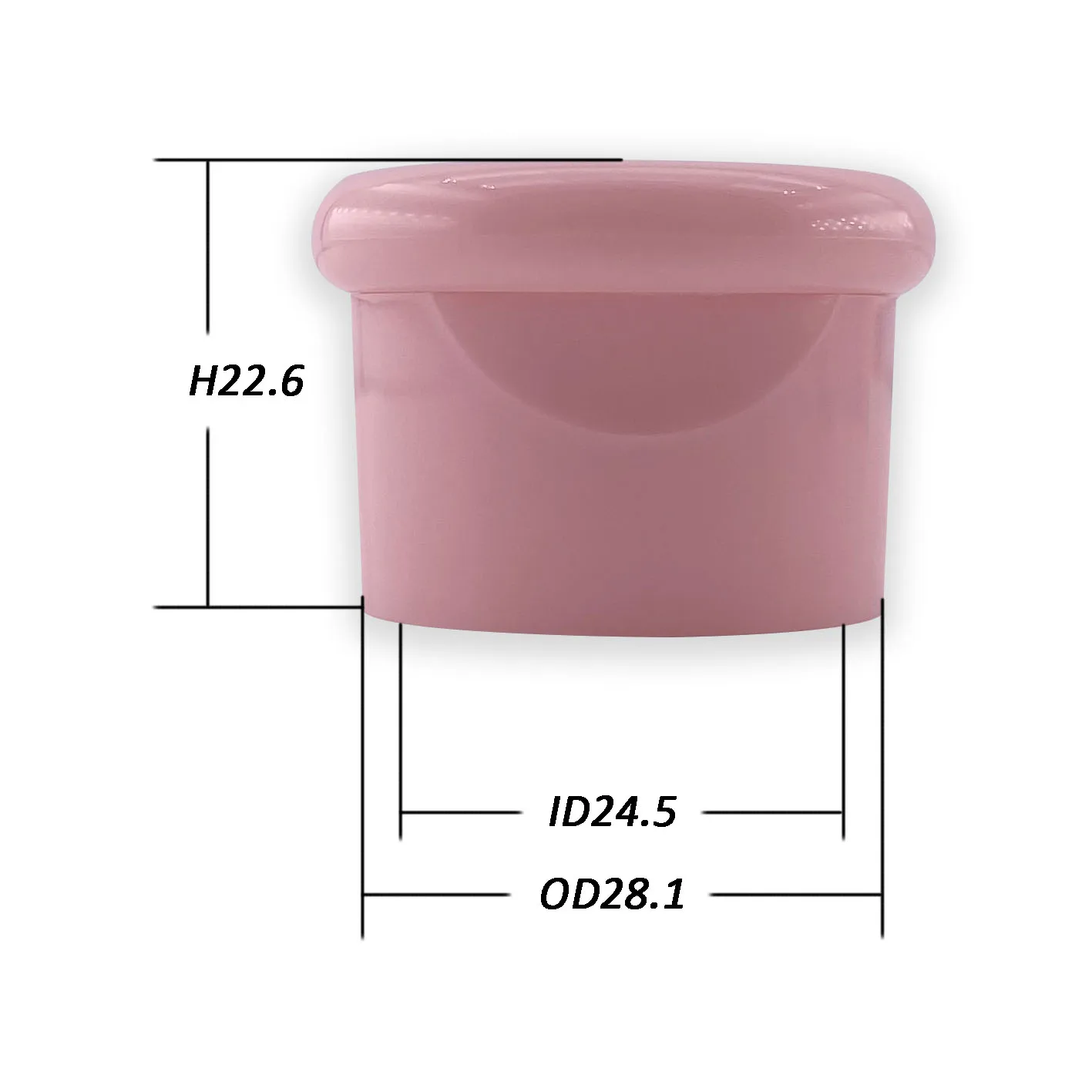 Corrosion Resistant Chemical Bottles Flip Top Cap 24/410 Shampoo Bottle Packing Flip Cap