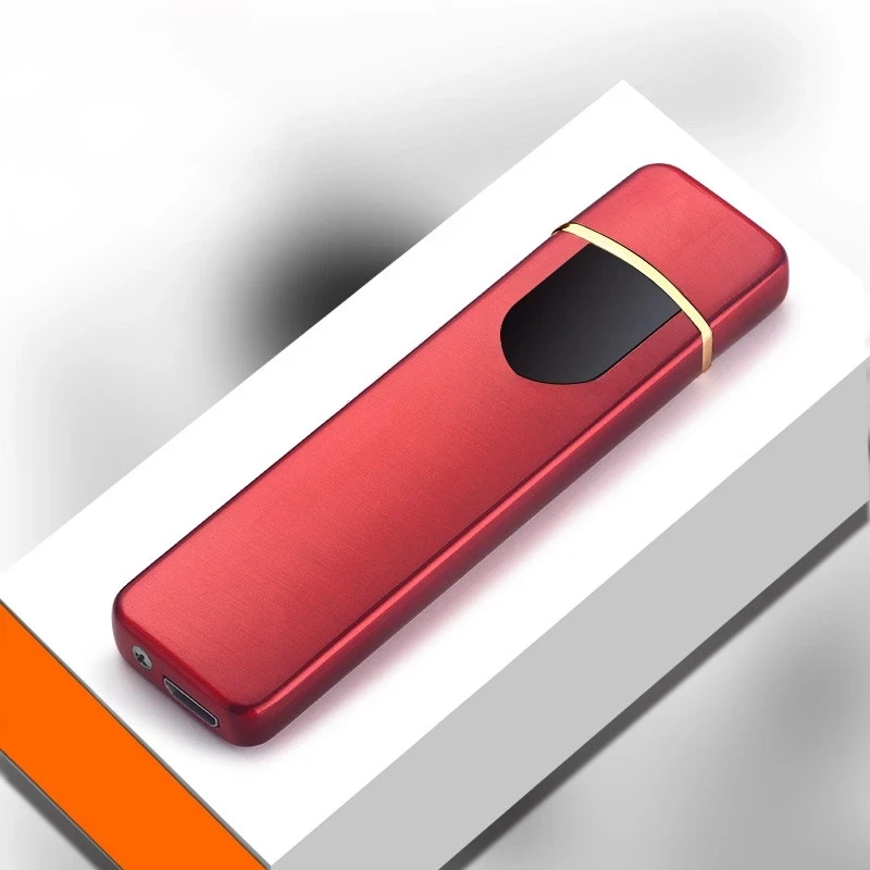 Usb перезаряжаемая зажигалка ветрозащитный сенсорный индукционный Электрический провод прикуриватель 812-1736