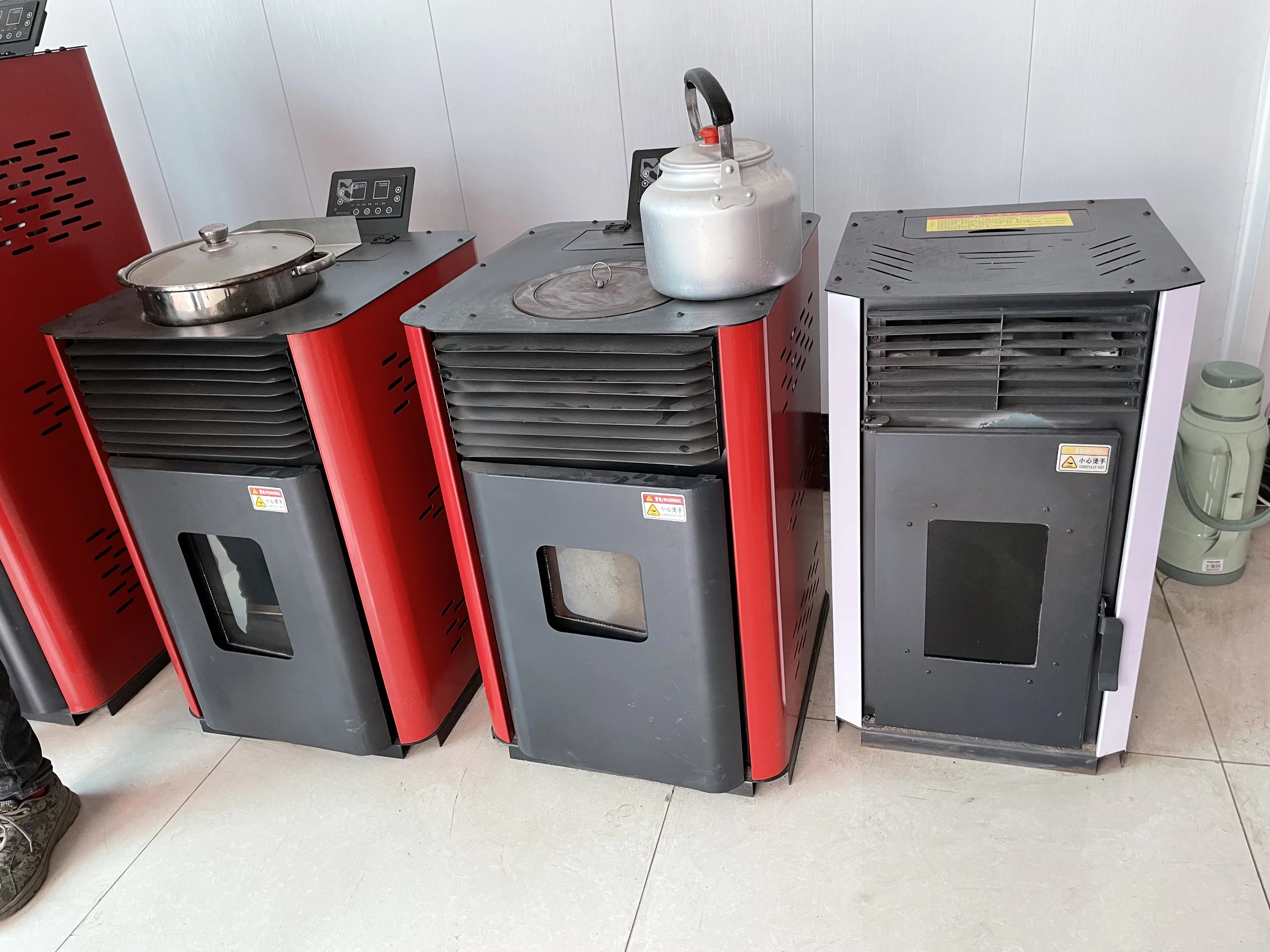 CE Certificated pellet stove from poland