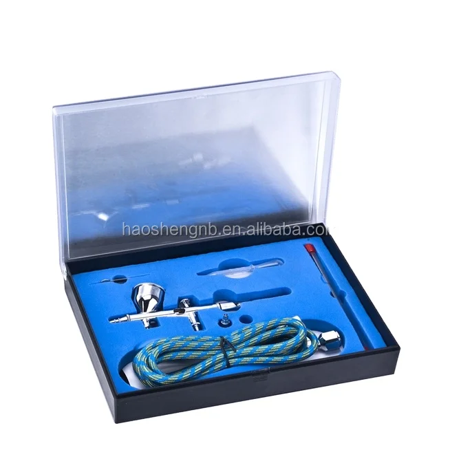 double action gravity feed Airbrush Pen Compressor Kit For Nail Art