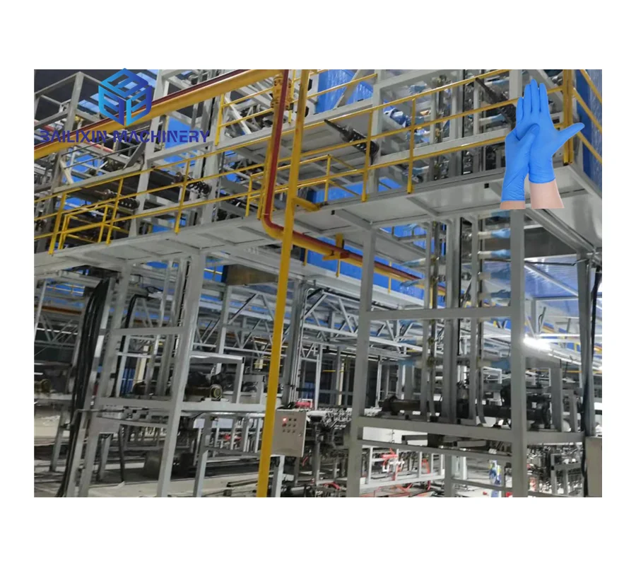 2022 machines to make latex gloves latex glove production line