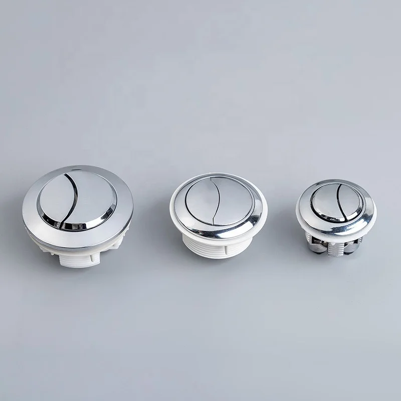 Medyag Cheapest One Piece Toilet Tank Flush Valves Dual Flush Round Button Adjustable ABS Accessories