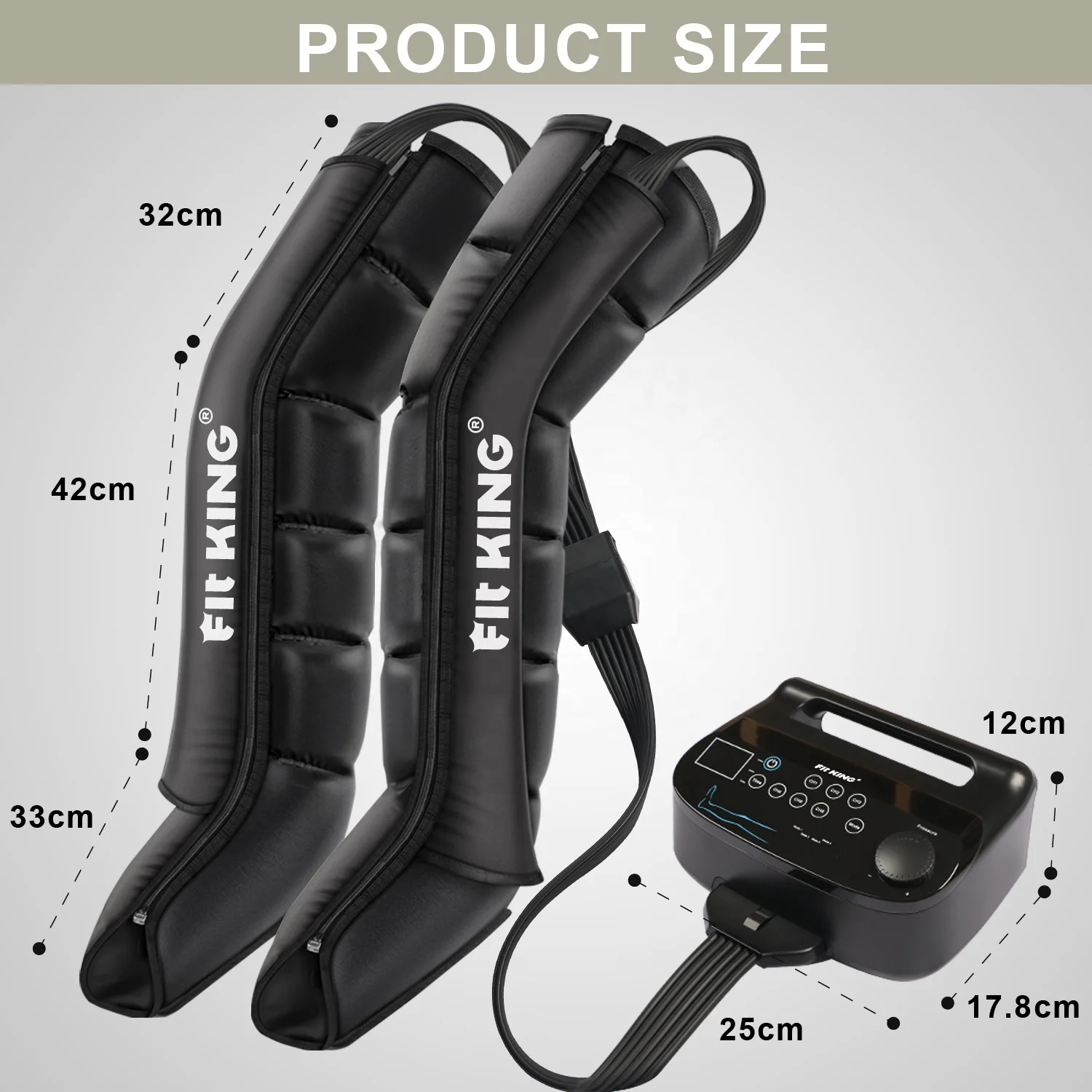 Air Pressure compression boot lymphatic drainage massager system compression recovery boots recovery lymphatic drainage massager