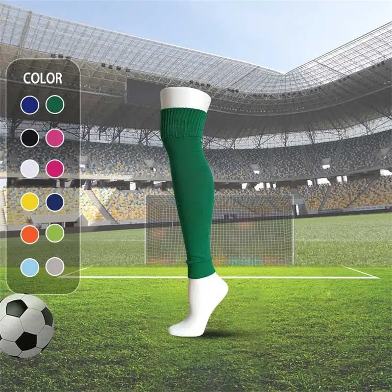 China Factory Low Price Wholesale Soccer Socks Long Black Socks Sleeve