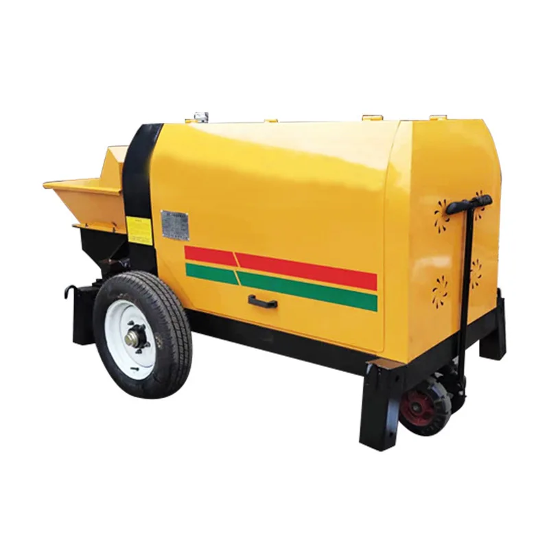 Times Power factory locomotive train concrete transfer pump small concrete pump prices concrete mixer with pump