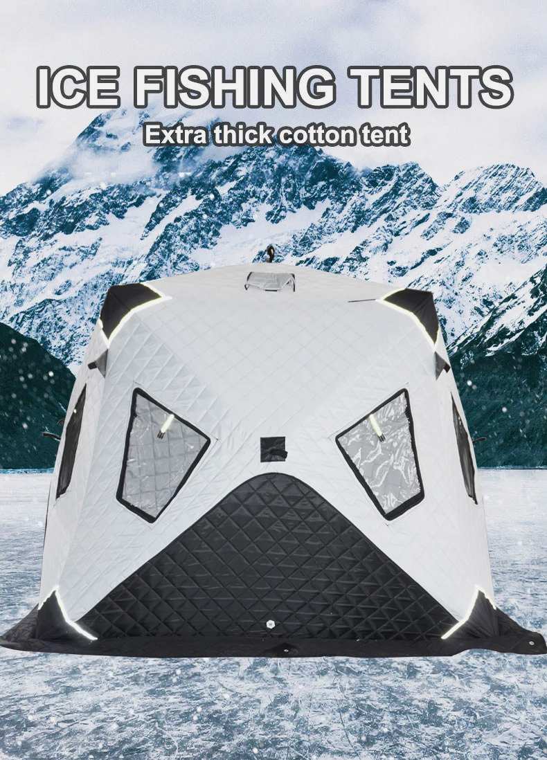 wholesale outdoor automatic fishing tent for winter cube carp fishing bivvy waterproof