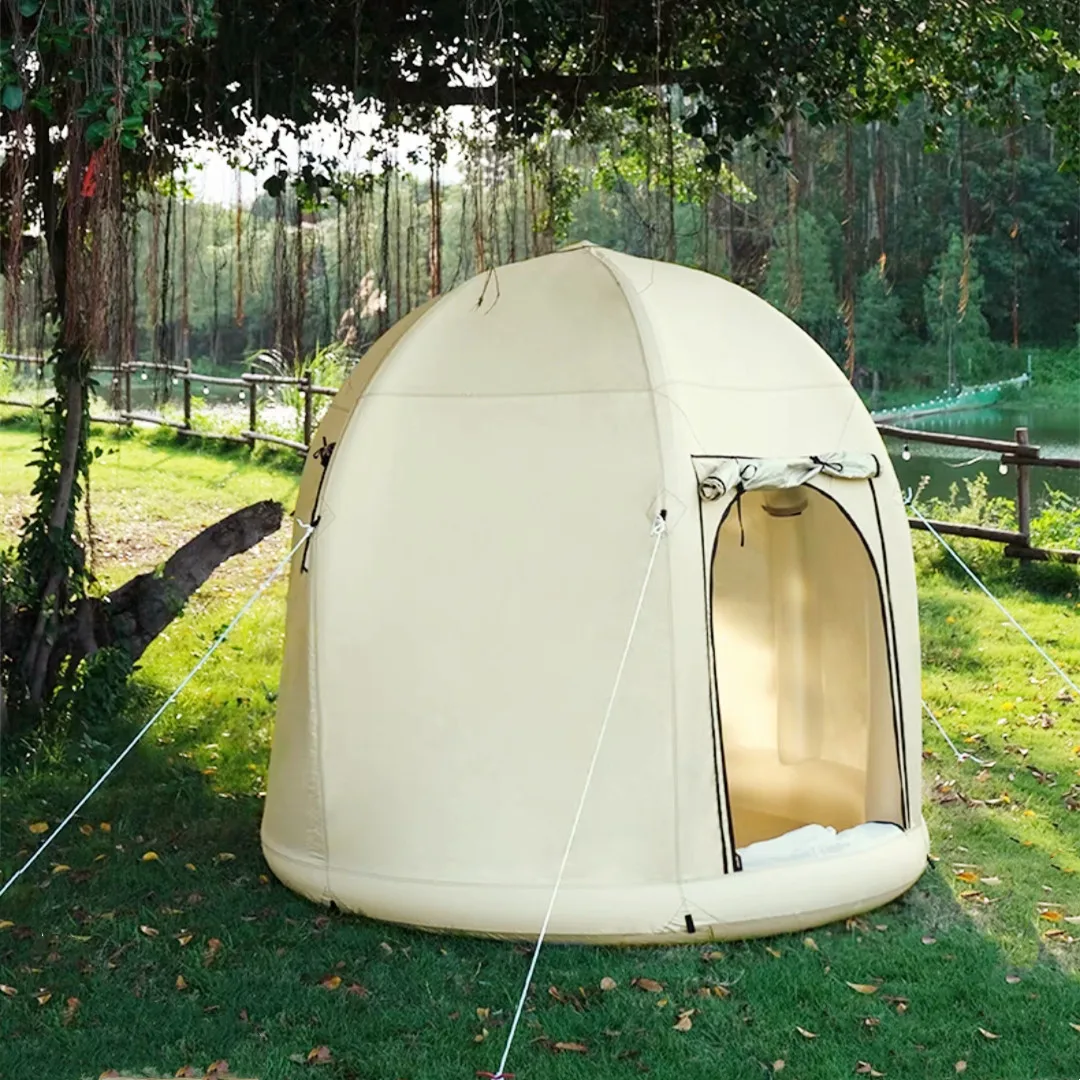 Round  Inflatable Air Automatic Tent For Outdoor Camping Tent