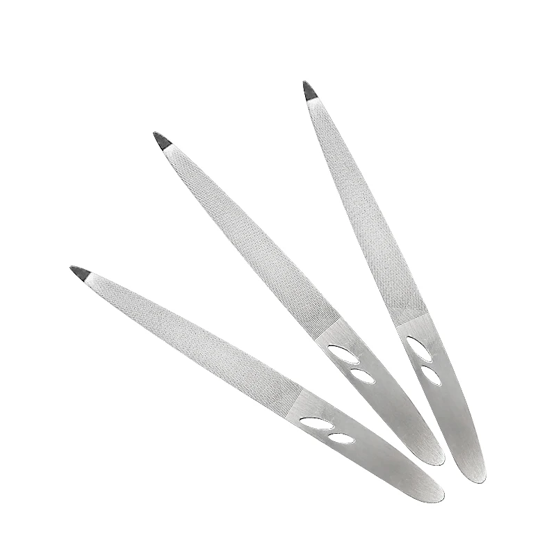 15cm #sv015  Stainless steel Personal Manicure Nail Polishing File Metal Nail File