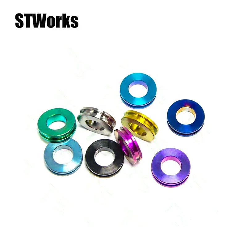 Gr5 titanium Motorcycle  Brake Calipers 5mm Spacers for Ducati Panigale 1199 1299 V4 Radial