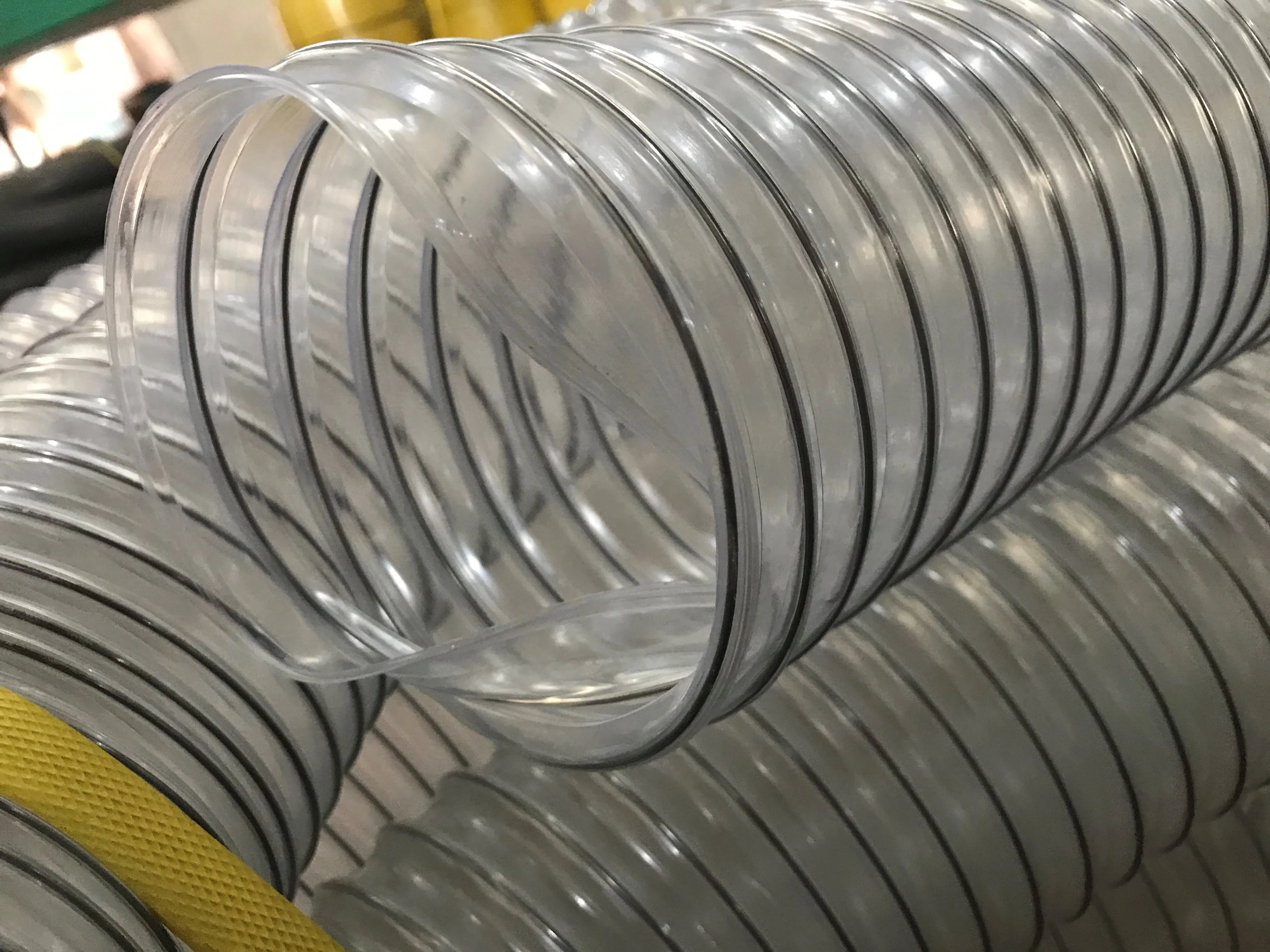 Factory Price PVC Spring Spiral Wire Flexible Hose Production Line PVC Spiral Reinforced Hose