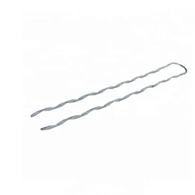 Mass production of preformed guy grip dead end