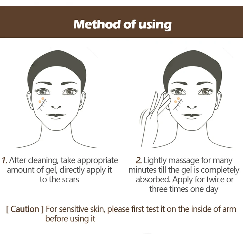 VIBRANT GLAMOUR Crocodile Scar repair Gel Liquid Female Regular Size Removal Scar Hyperplasia Removal Bruises scar repair Gel