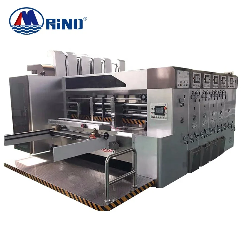 cardboard making machine Lead Edge Feeding Large Flexo Printing Machine