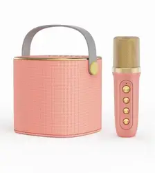 New Portable Wireless  Karaoke Microphone Speaker Bluetooth Music Sound Box Mini Subwoofer KTV Outdoor Speaker Box Family